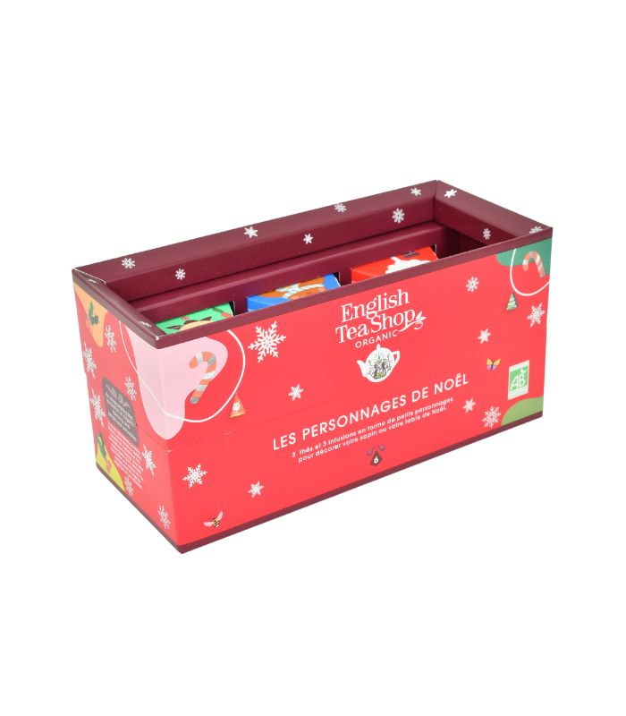 Coffret Personnages de Noël à Décorer Bio 6 sachets x6 ETS