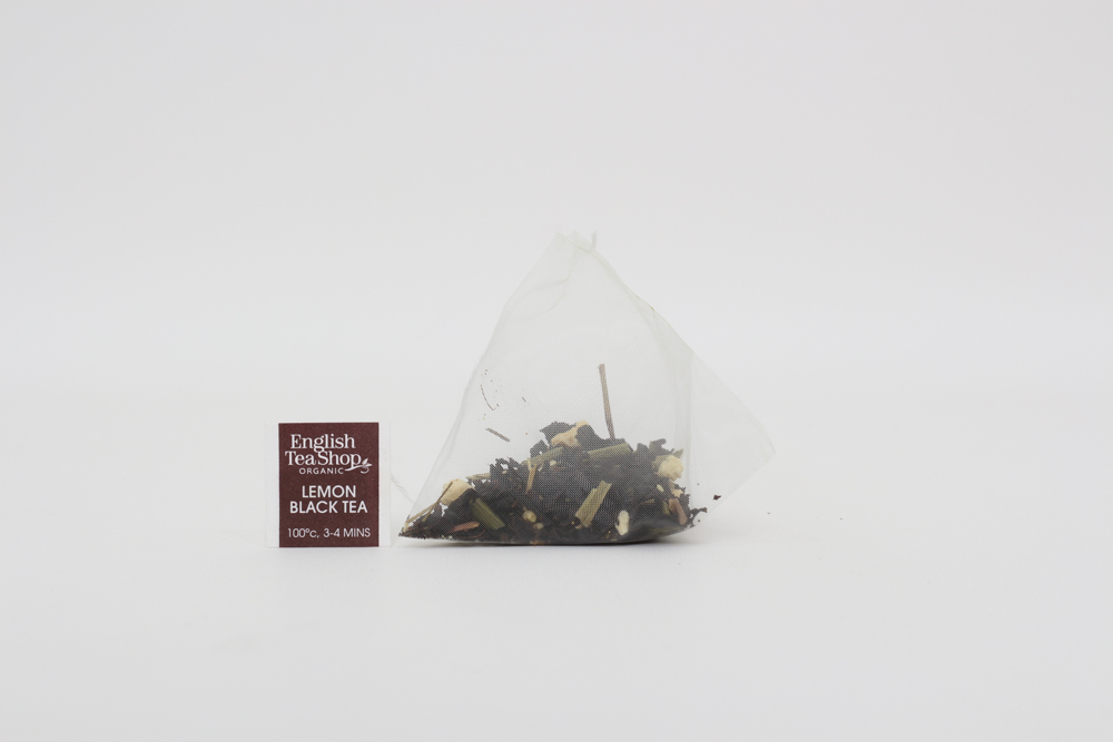 Thé Noir Citron Bio 15 sachets pyramides x6