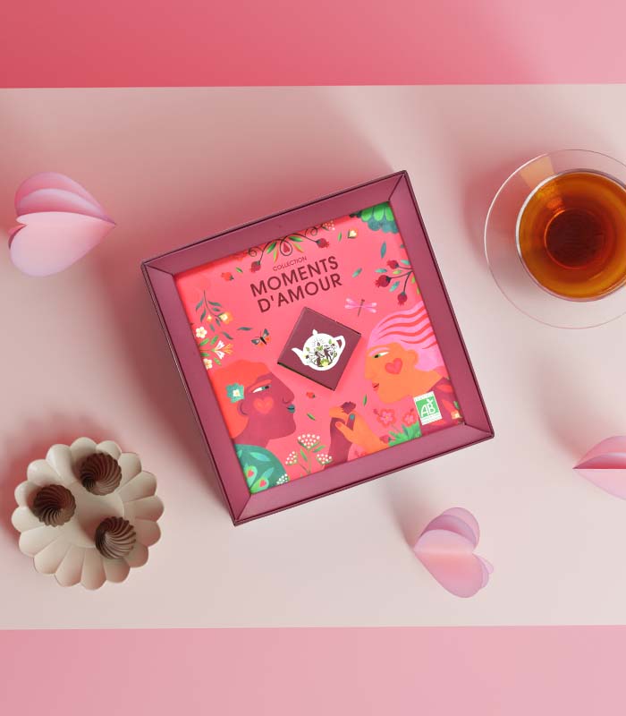 Coffret Moments d’Amour Bio 32 sachets x6 ETS