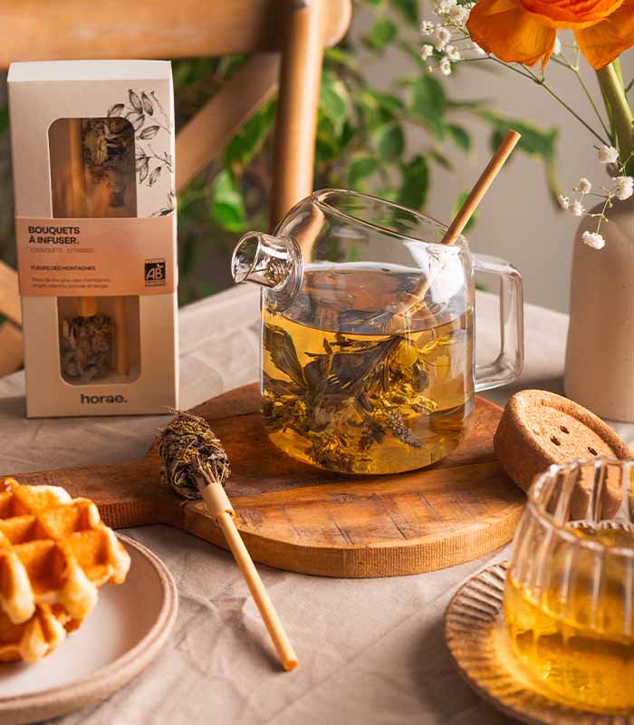 Bouquet à infuser Fleurs des montagnes Bio x12 Horae