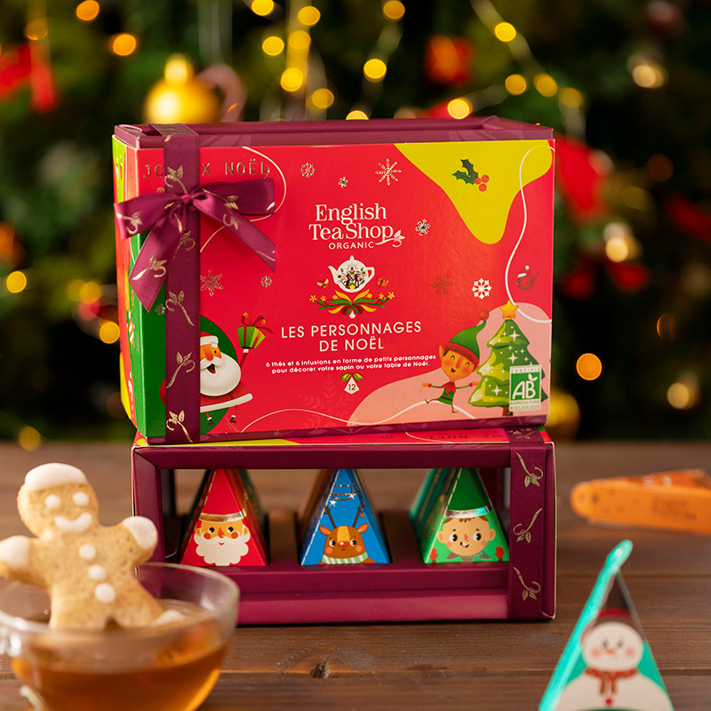 Coffret Personnages de Noël à Décorer Bio 12 sachets x6 ETS