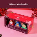 Coffret Personnages de Noël à Décorer Bio 6 sachets x6 ETS