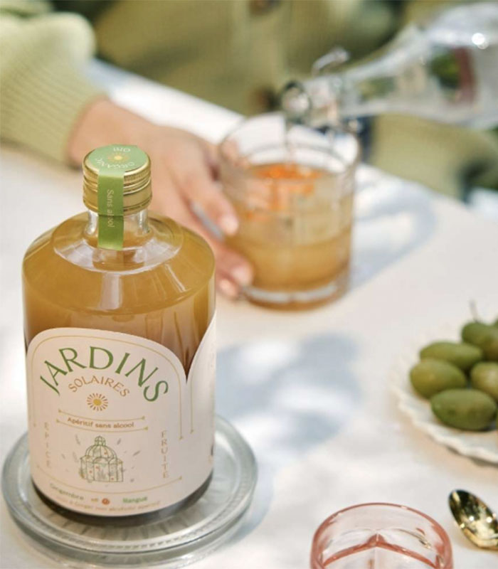 Jardins Solaires - Gingembre & Abricot 70 cl x12 Jardins