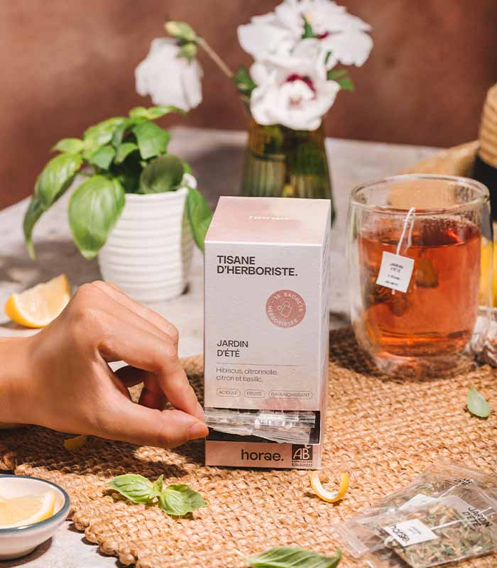 Tisane d'herboriste Bio - Jardin d'Eté 15 sachets x6 Horae