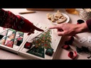 Calendrier de l'Avent Arbre de Noël Bio 25 sachets x6 ETS