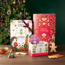 Calendrier de l'Avent Arbre de Noël Bio 25 sachets x6 ETS