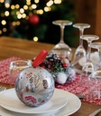 Boules de Noël bio boîte métal 80g x8 Biscuiterie de Provence