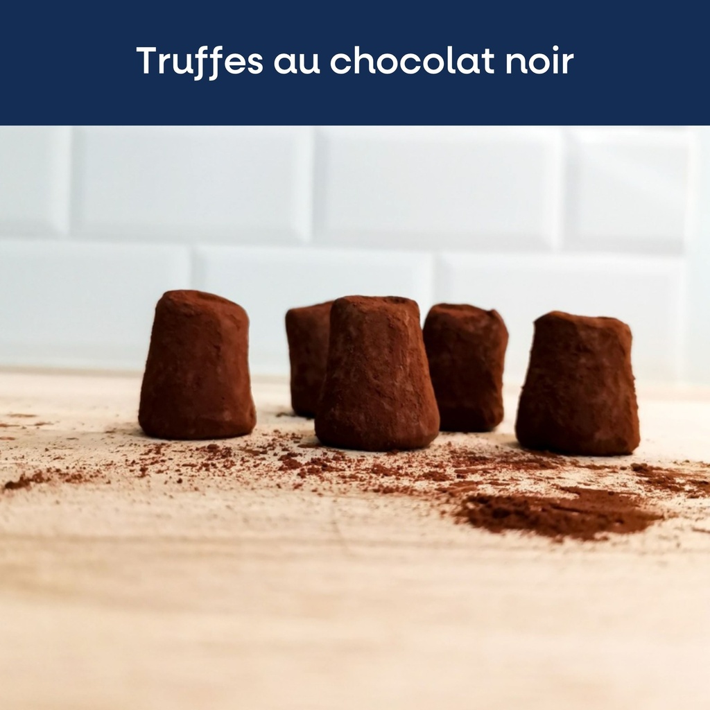 Boite métal Truffes SANTA Nature Fair Trade 250G x12 Mathez