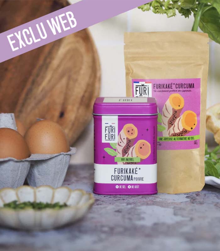 Furikake Curcuma 80g X18 FURIFURI