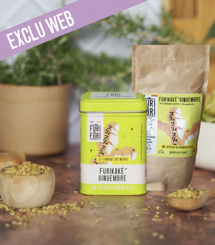 Furikake Gingembre 80g  X18 FURIFURI