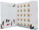 Calendrier Livre Avent Blanc Bio 25 sachets x6