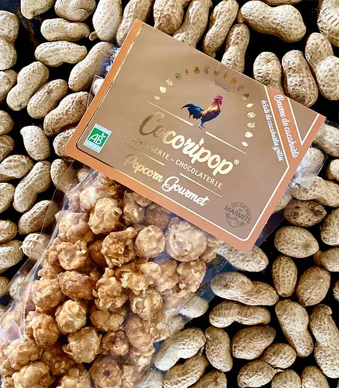 Popcorn Beurre de Cacahuètes 80g x6 Cocoripop