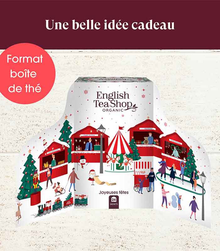 Calendrier de l’Avent Mini Blanc Bio 24 sachets x6 ETS