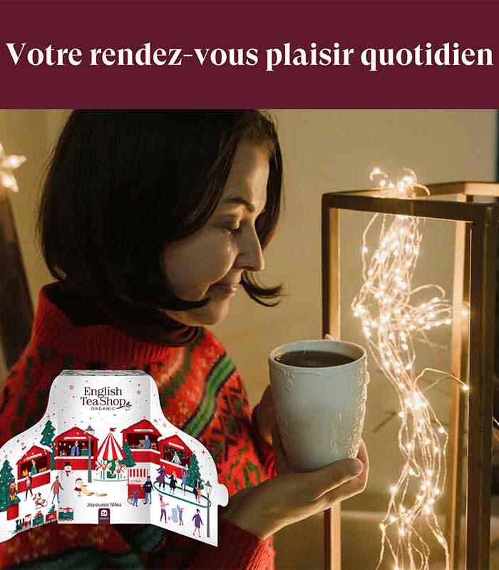 Calendrier de l’Avent Mini Blanc Bio 24 sachets x6 ETS