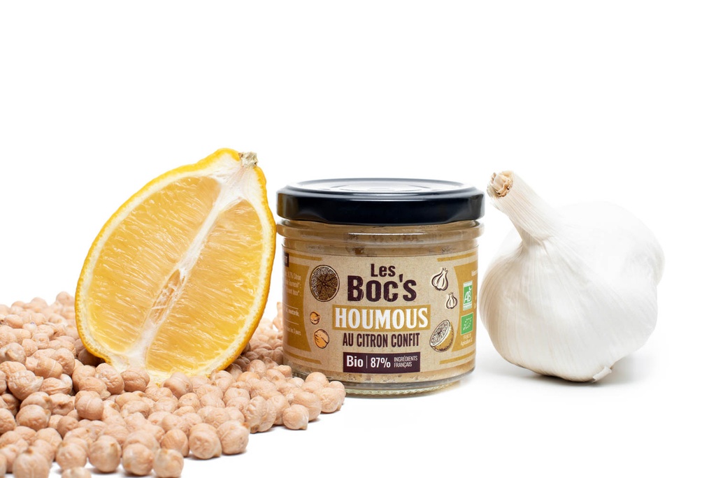 Houmous au Citron Confit Bio 110g x6