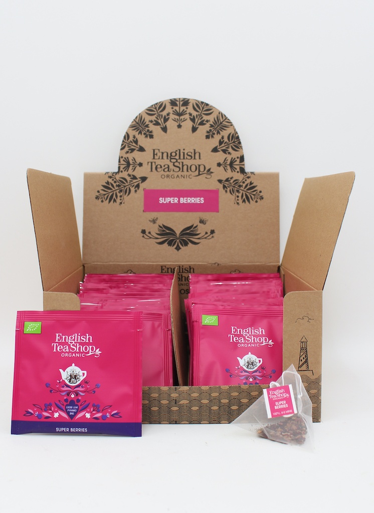 Super Baies Rouges Bio 50 sachets pyramides ETS