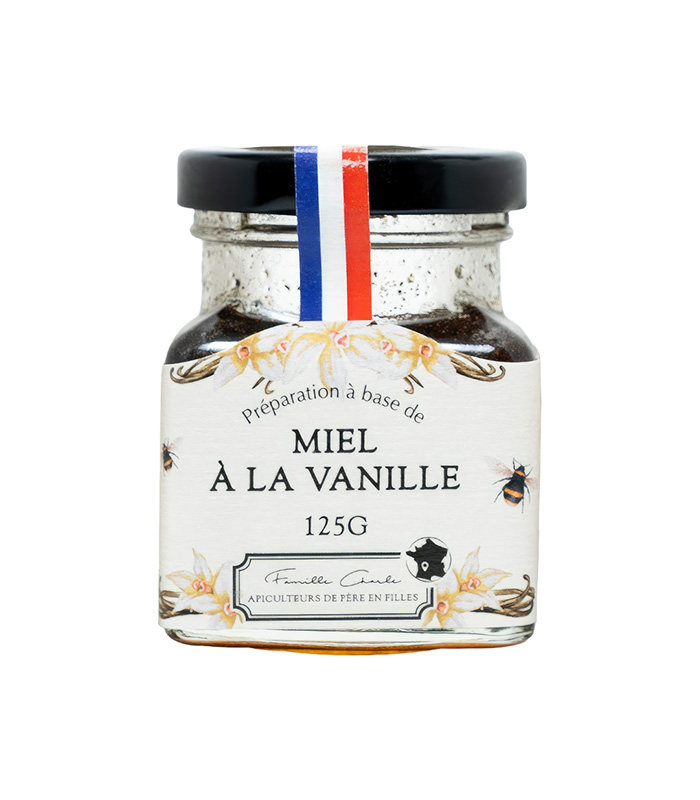 Miel à la Vanille 125g - x12 Abeilles de Malescot