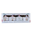 Coffret de Noël de 4 Miels (4x125g) : Truffe - Cannelle - Vanille - Noël - x12 Abeilles de Malescot