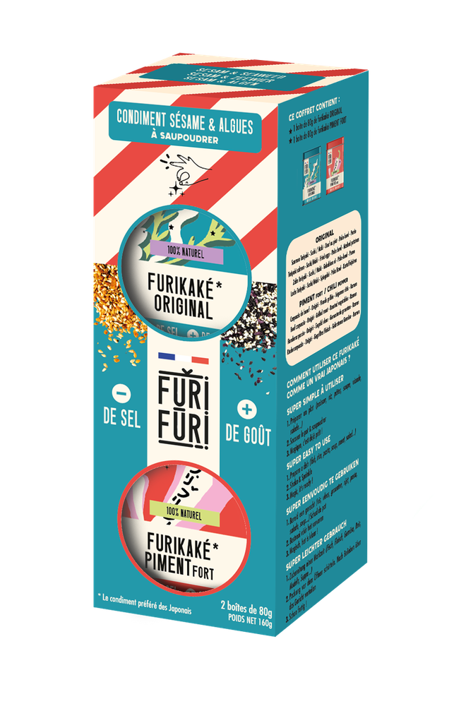 [58073] Coffret duo Original & Piment 2x80g x6 FURIFURI