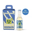 Pack 4 Concombre Basilic Smash 200ml (12,5% Alc.) - x6 Cocktailito