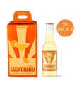 Pack 4 Margarita 200ml (12,5% Alc.) - x6 Cocktailito