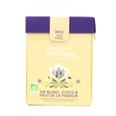 Thé Blanc Coco & Fruit de la Passion Bio 80g vrac x6 ETS