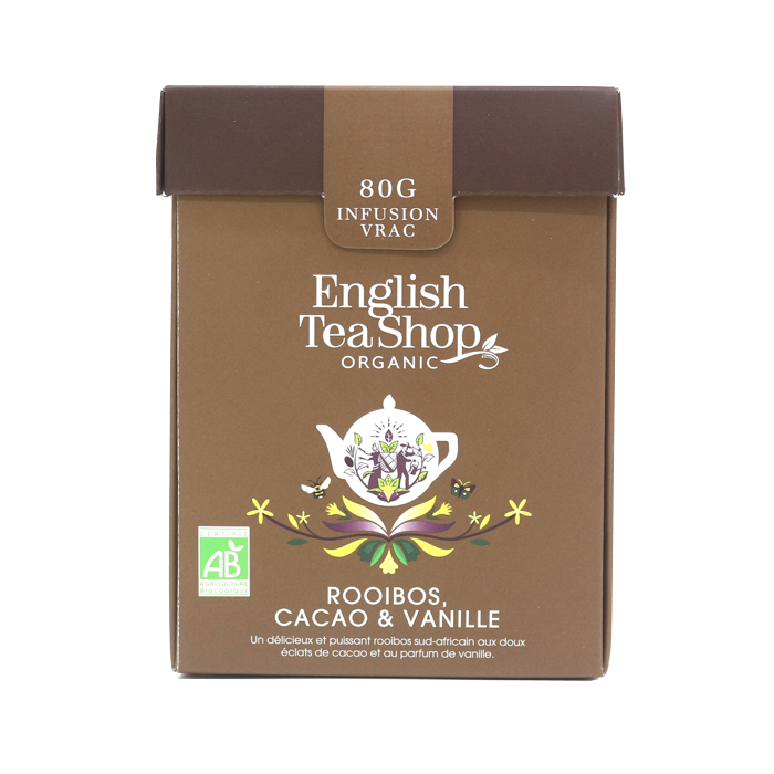 Rooibos Cacao & Vanille Bio 80g vrac x6 ETS