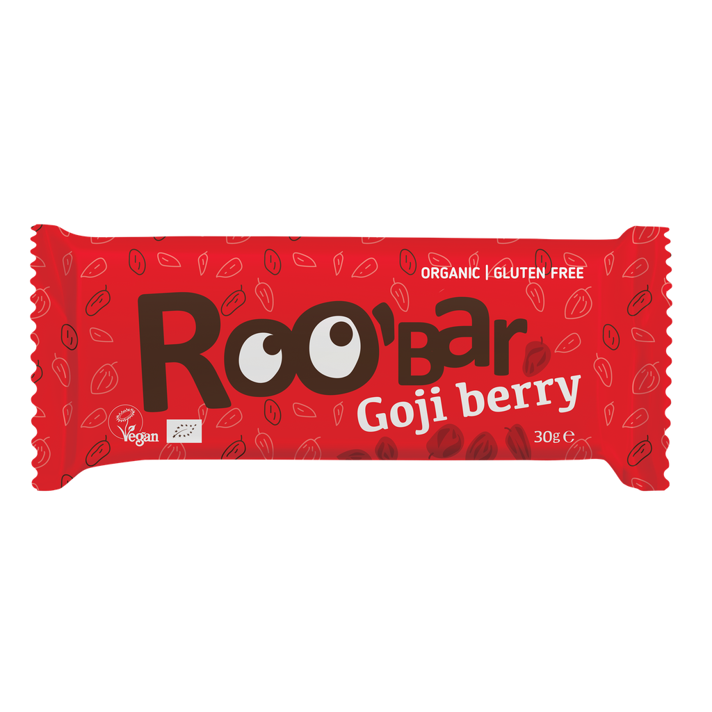 [77925] Barre Energétique Baies de Goji Bio 30g x20 Roo'bar