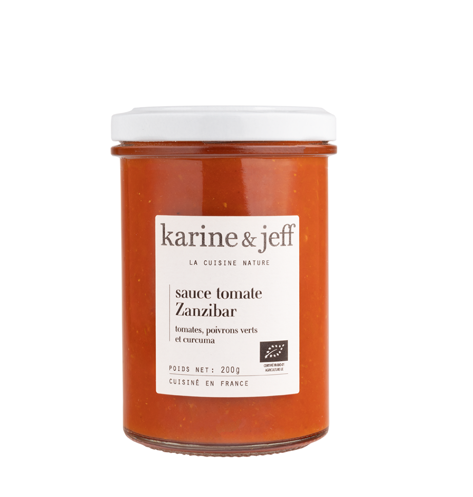 Sauce Tomate Zanzibar Bio 200g x6 Karine & Jeff