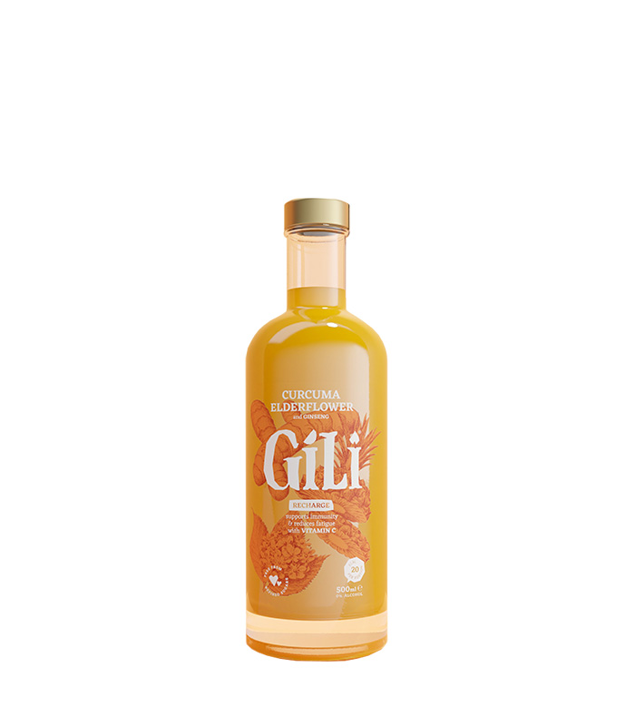 Recharge Elixir Curcuma Bio 20cl x12 Gili