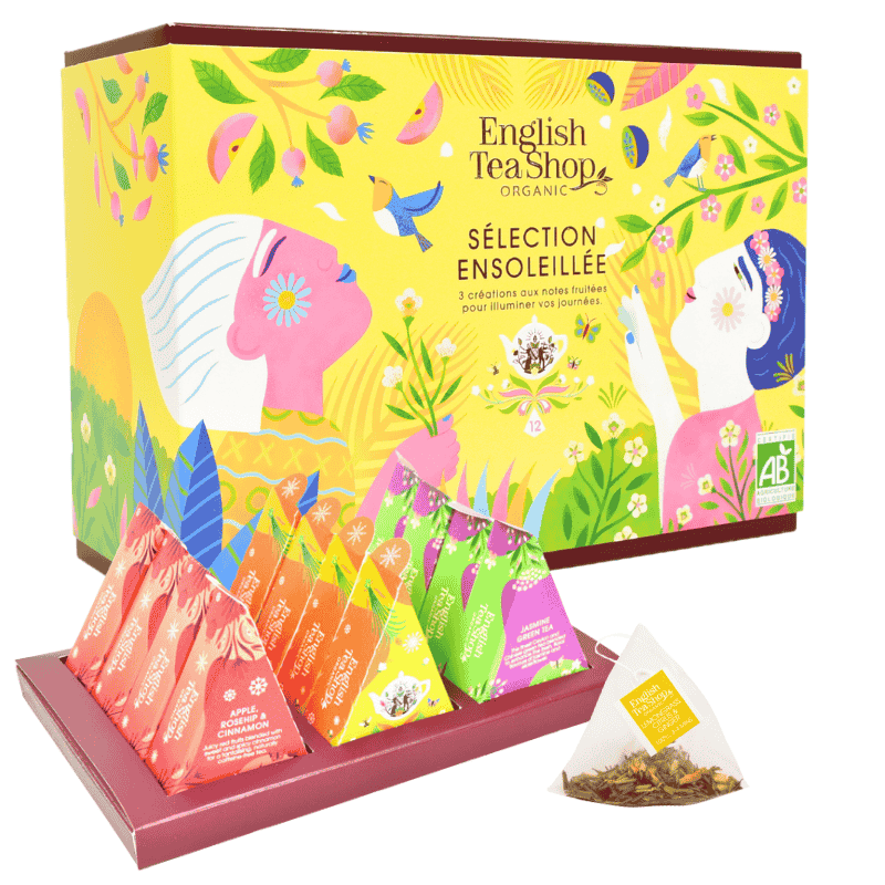 [65562] Coffret Prismes Sélection Ensoleillée Bio 12 sachets x6 ETS