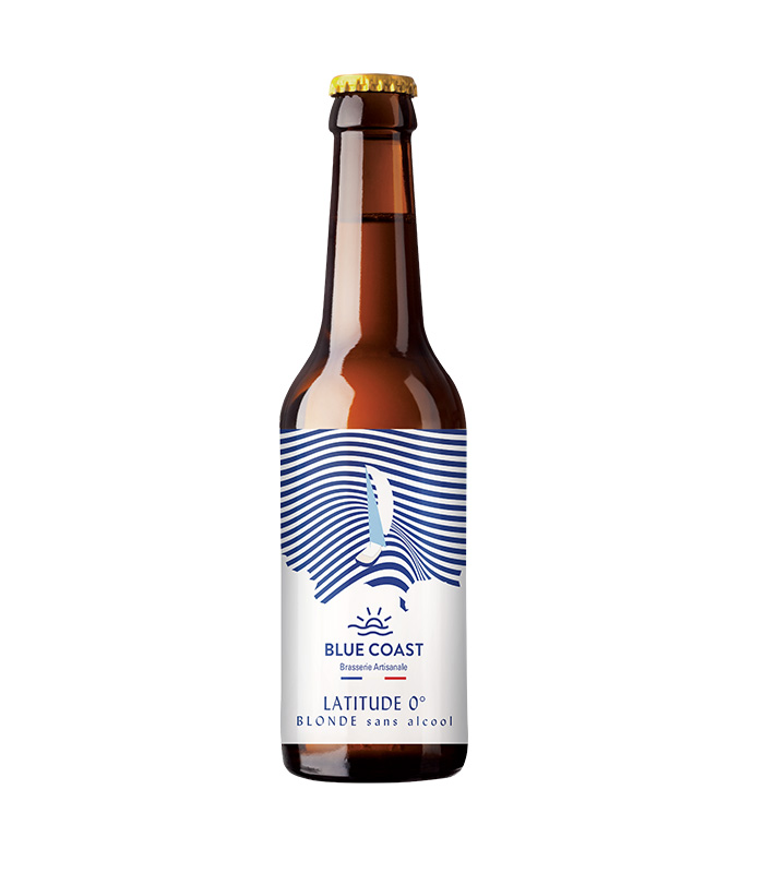 Bière Blonde sans alcool 33cl x24 Blue Coast