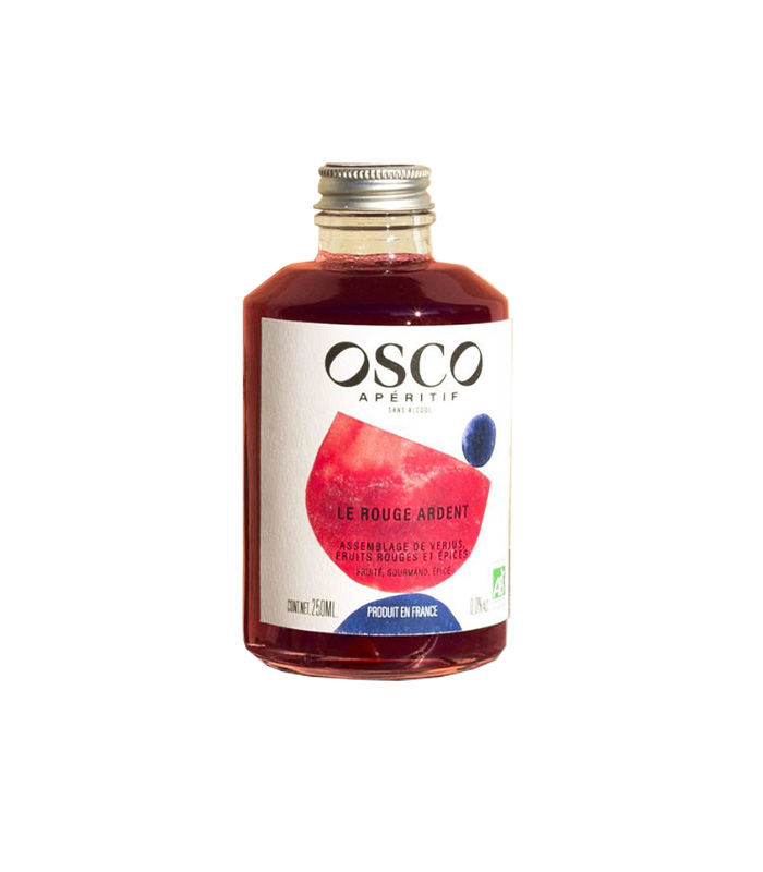 [97191B] Apéritif Sans Alcool Osco Le Rouge Ardent Bio 25cl x12