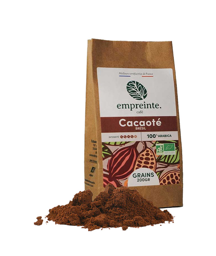 Café CACAOTE 200g MOULU Bio x6 Empreinte