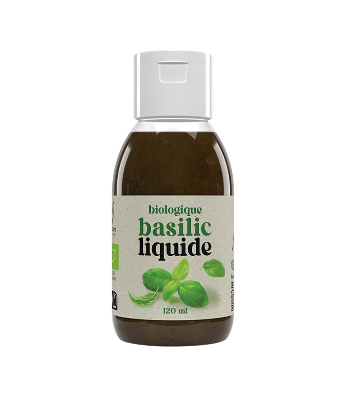 Herbe liquide Basilic Bio 120 ml x8 Northern Greens