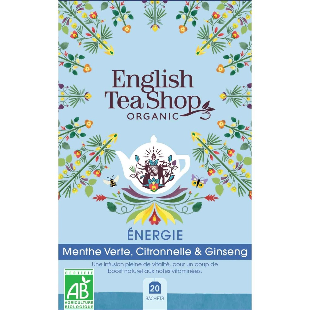 Infusion Energie Bio 20 sachets x6 ETS