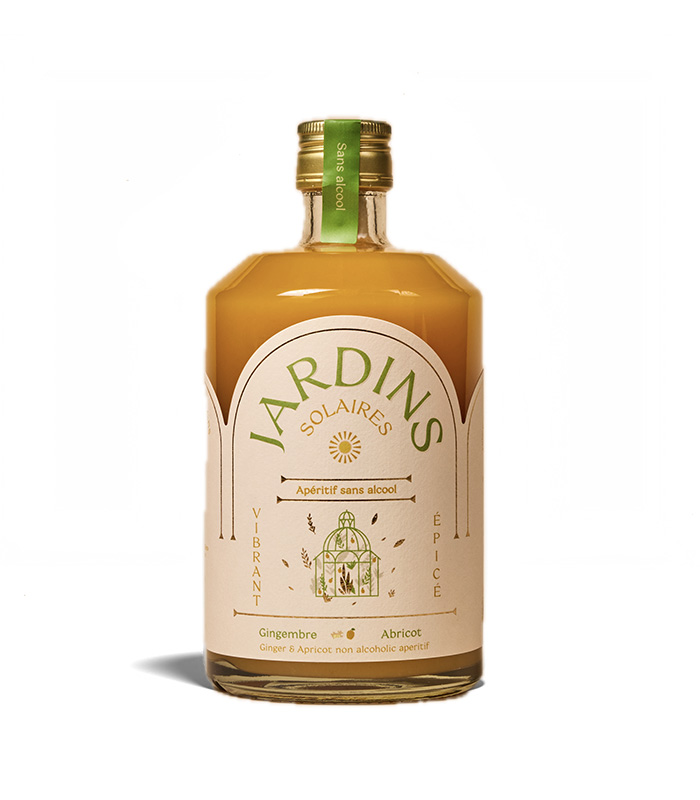 Jardins Solaires - Gingembre & Abricot 70 cl bio x6 Jardins