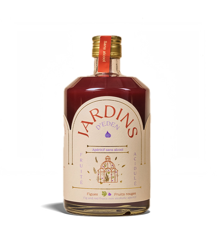 Jardins d'Eden - Figue & Fruits Rouges 70 cl bio x6 Jardins