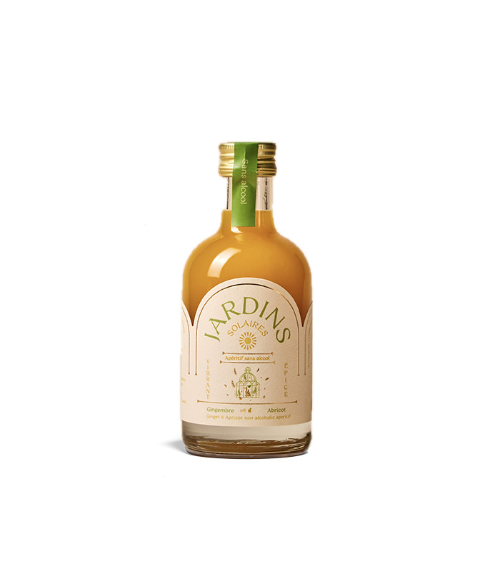 [19293] Jardins Solaires - Gingembre & Abricot 20 cl bio x12 Jardins
