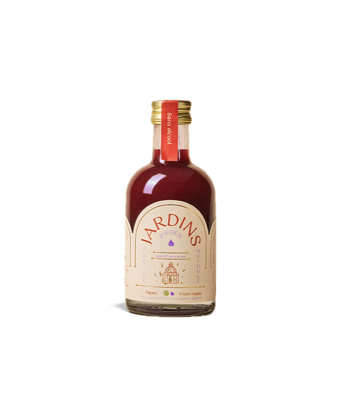 Jardins d'Eden - Figue & Fruits Rouges 20 cl bio x12 Jardins
