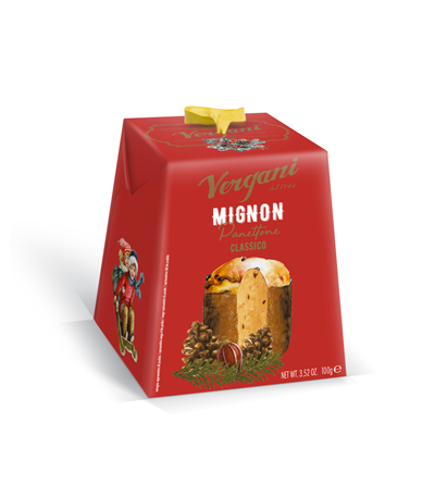 Mini Panettone Traditionnel 100g x24 Vergani