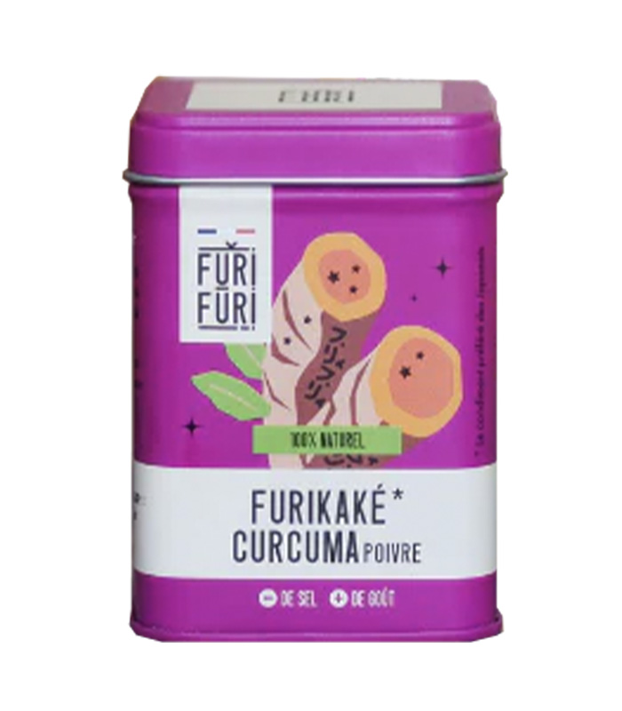[69647B] Furikake Curcuma 80g X18 FURIFURI