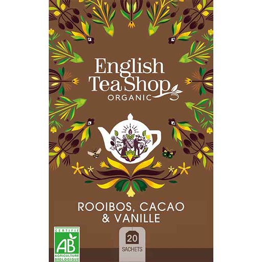 [29168] Rooibos Cacao & Vanille Bio 20 sachets x6 ETS