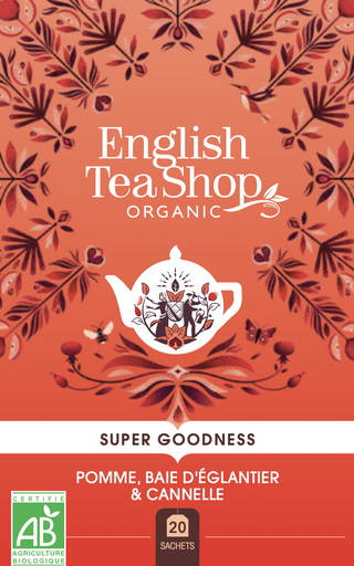 [57925] Pomme, Baie d’Eglantier & Cannelle Bio 20 sachets x6 ETS