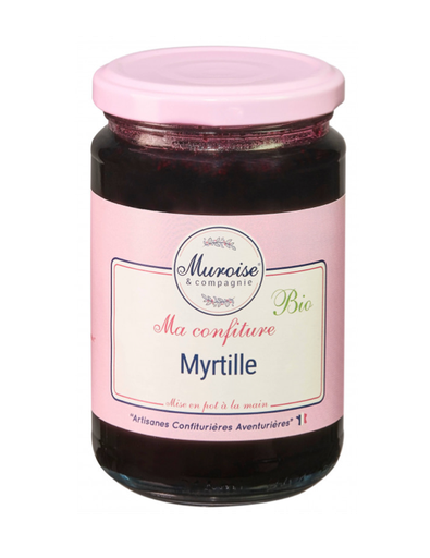 [97072] Confiture Myrtille Bio 350g x6 Muroise & Compagnie