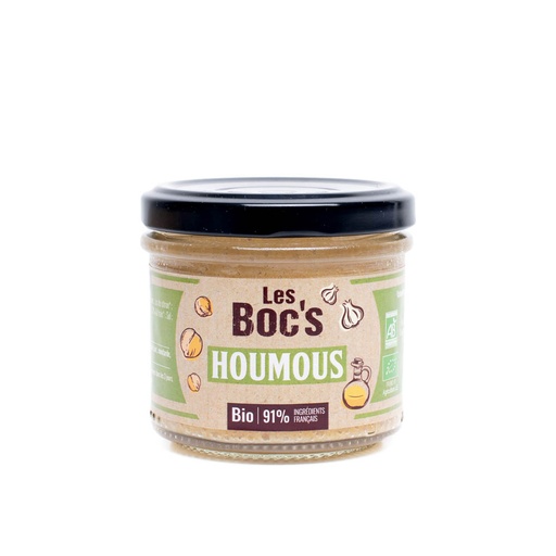 [90005] Houmous Nature Bio 110g x6 Les Boc's