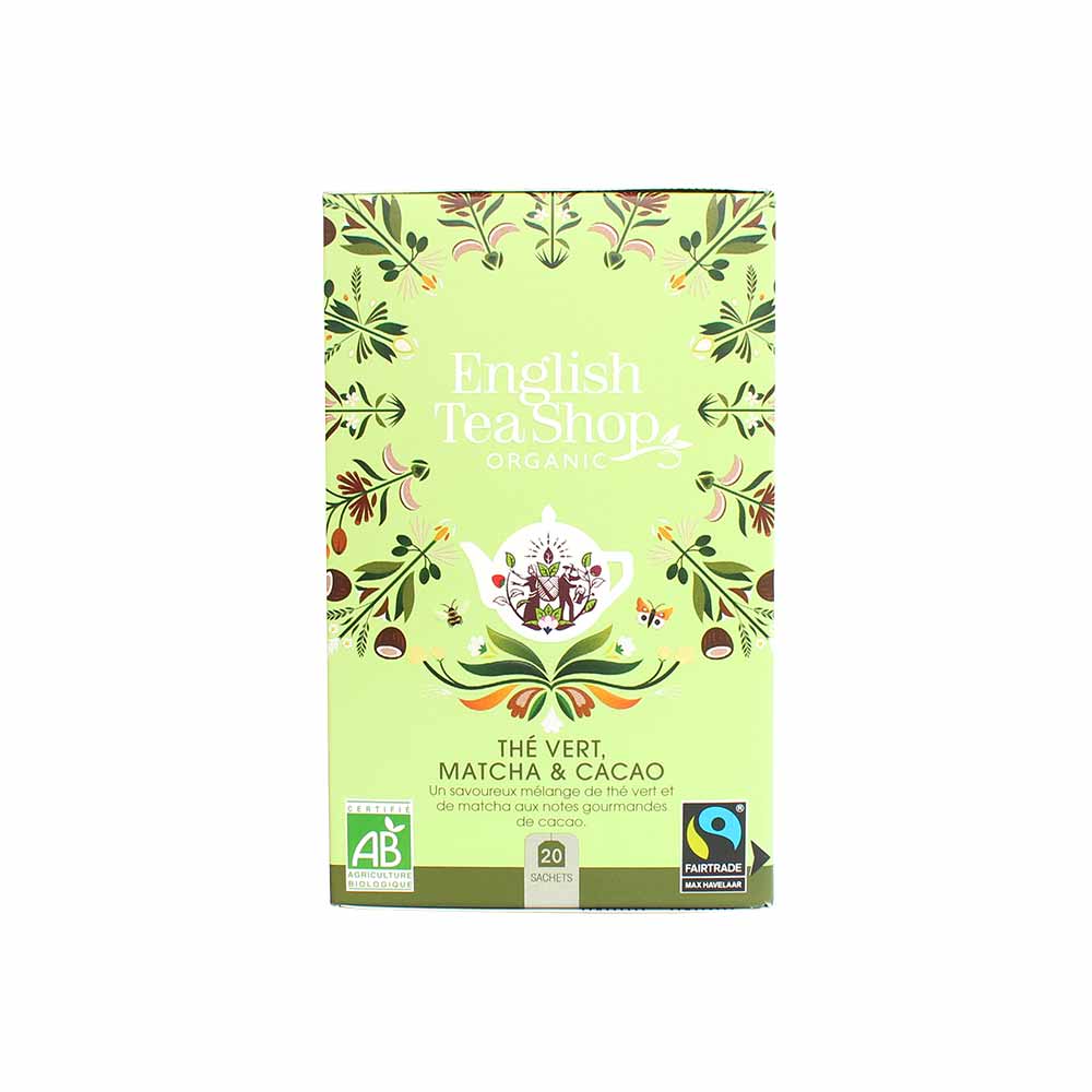Assortiment de thés Bio 20 sachets - English Tea Shop