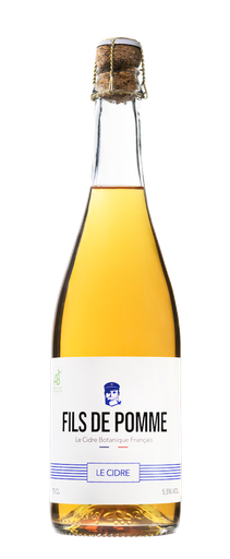 [50156] Cidre Brut Bio 75cl x6 Fils de pomme