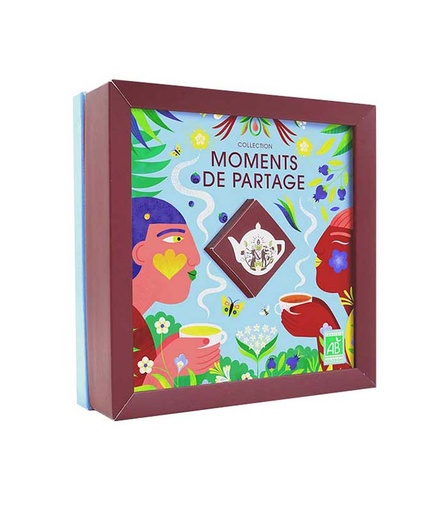 [64282] Coffret Moments de Partage Bio 32 sachets x6 ETS