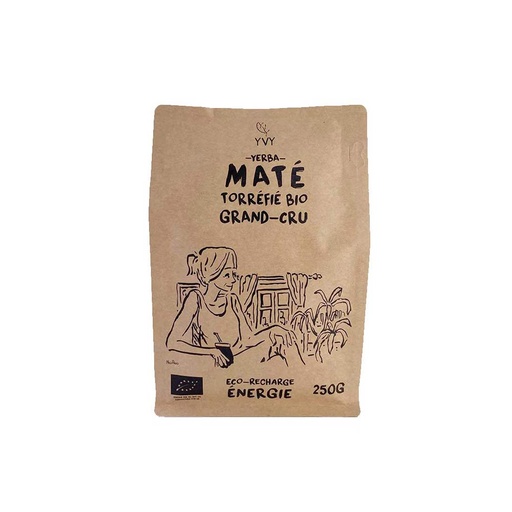 [76227] Maté Torréfié Grand Cru Bio 250g x4 YVY